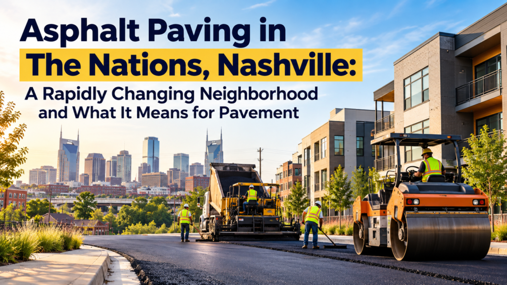 Asphalt Paving in The Nations, Nashville: A Rapidly Changing Neighborhood and What It Means for Pavement